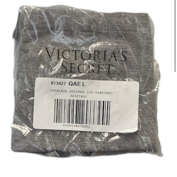 Victoria's Secret Other - Victoria’s Secret Seamless Heather Gray Bikini Panty Size Large